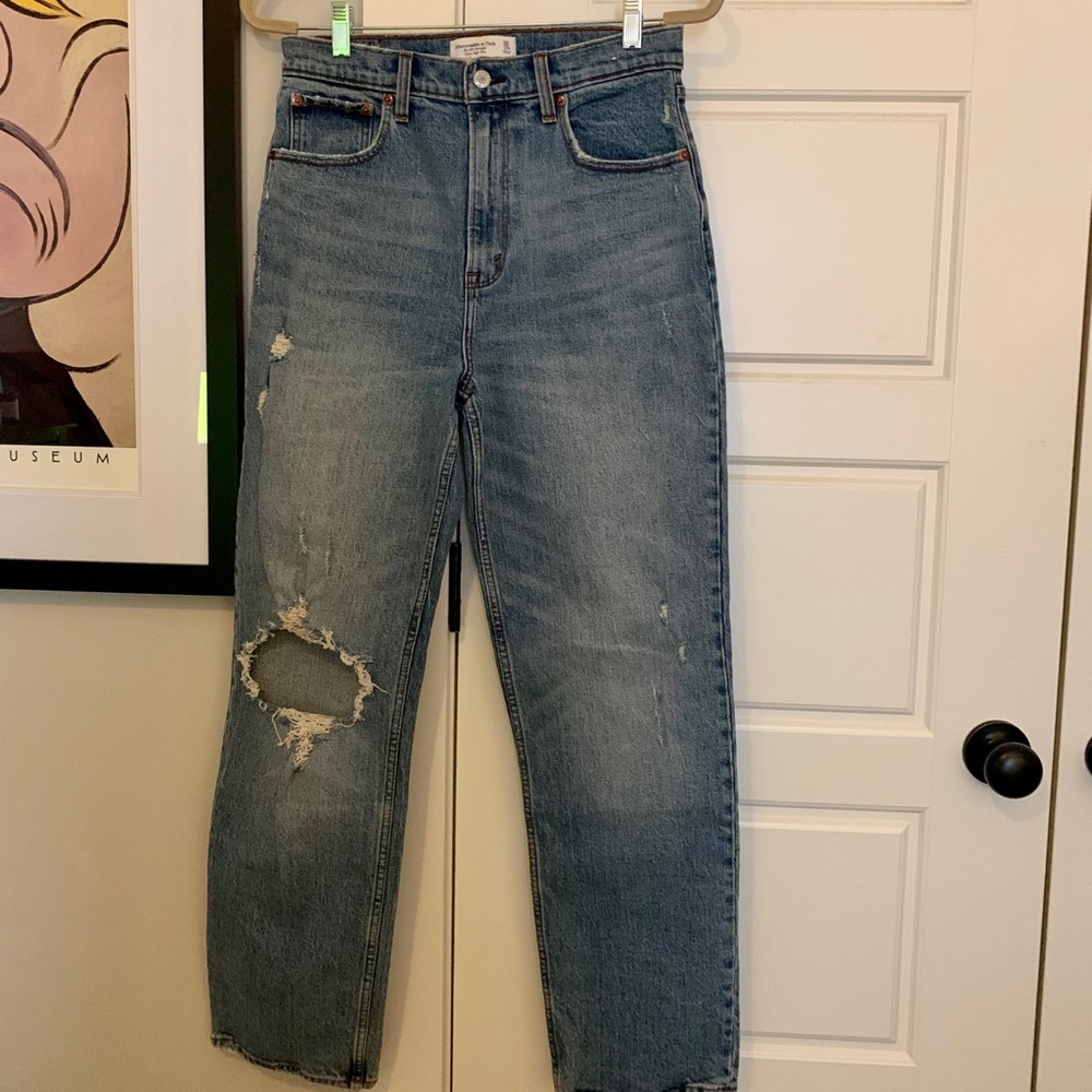 Abercrombie & Fitch 90’s Straight Ultra High Rise